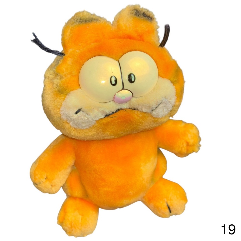 vintage dakin garfield cat retro orange 6 inch stuffed plush toy
